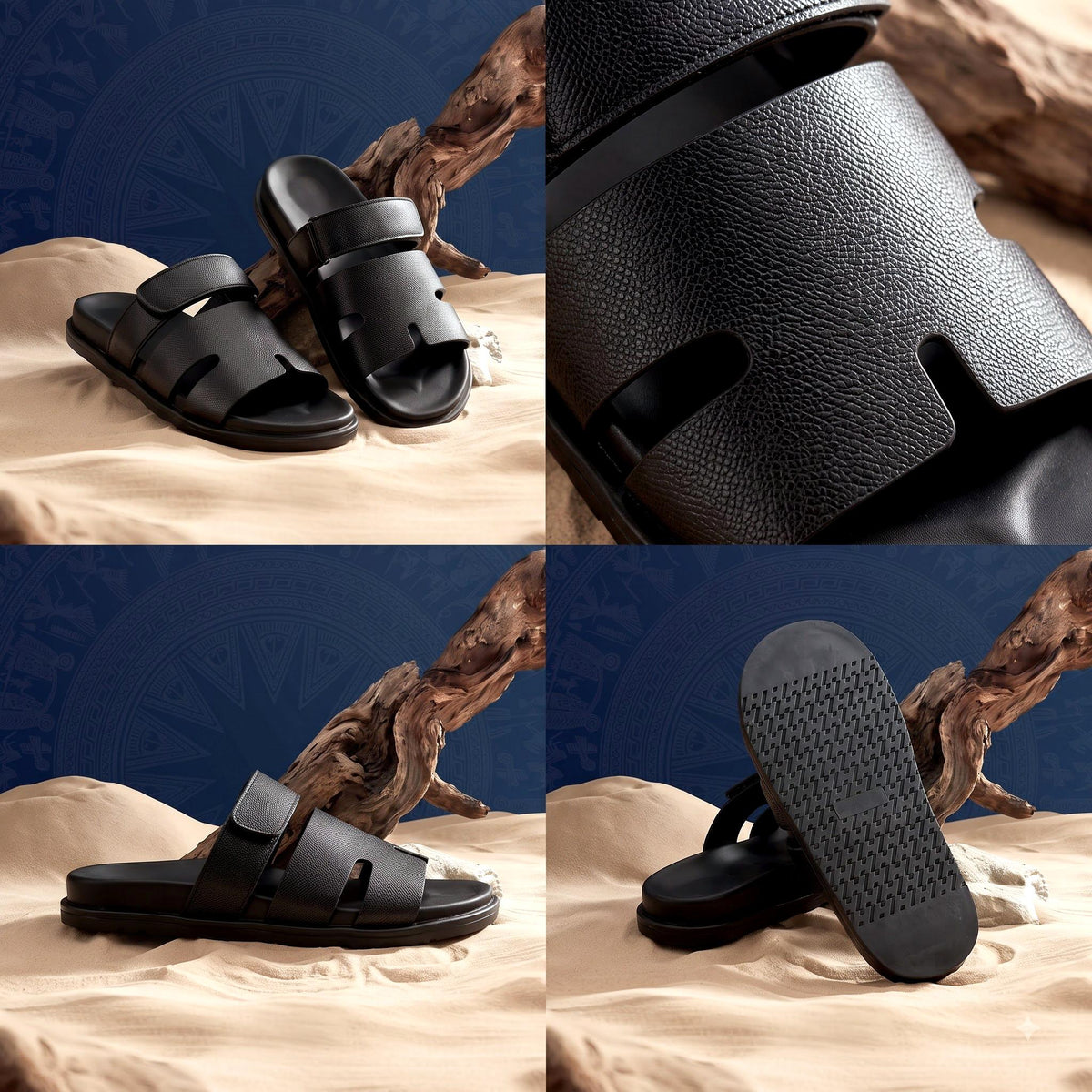 [Premium] Dép Lạc Nam Legacy Sandal Élite Màu Đỏ Bordeaux Rượu Vang Chỉ Có Tại Lạc Nam