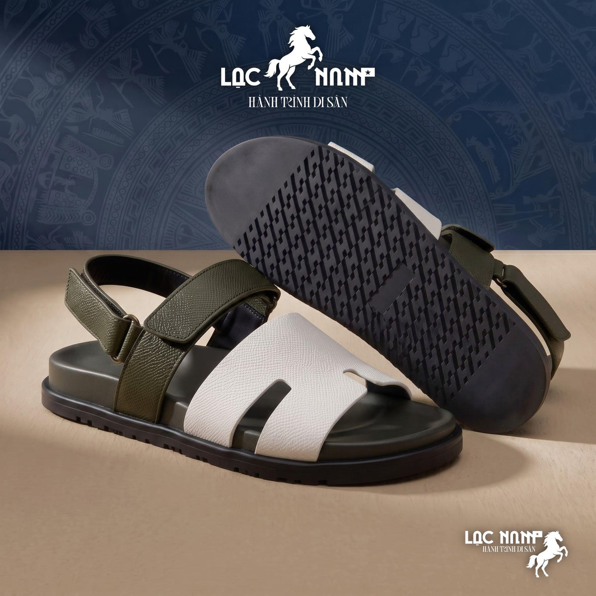 Dép Quai Hậu Lạc Nam Tăng Chiều Cao 3cm