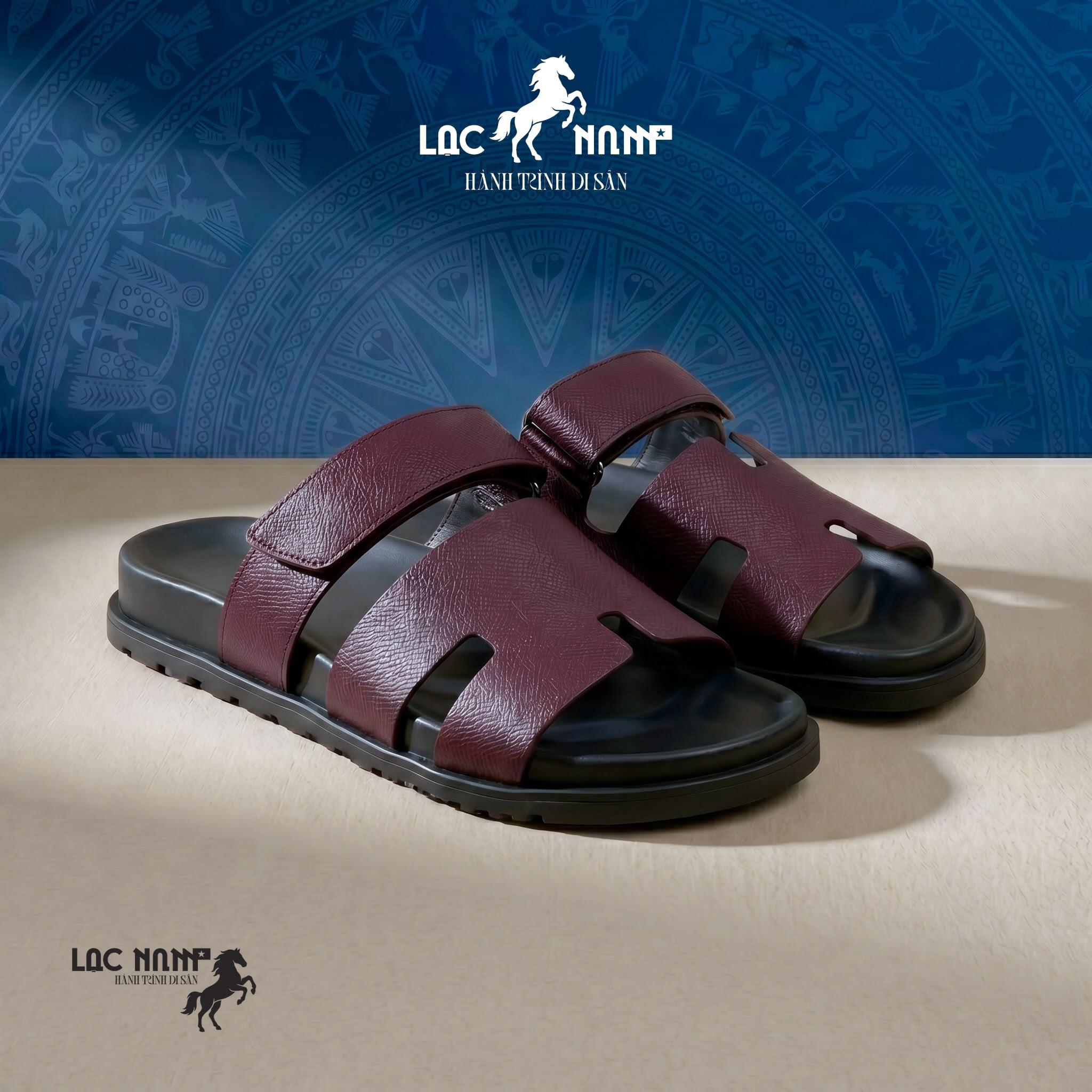 [Premium] Dép Lạc Nam Legacy Sandal Élite Màu Trắng Đen Classic Cổ Điển Tôn Trọng, Dép Đi Biển Cho Nam Nữ