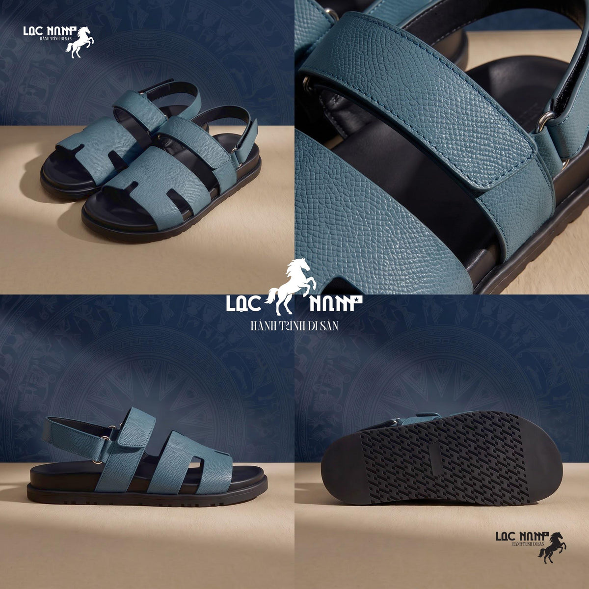 Dép Quai Hậu Lạc Nam Tăng Chiều Cao 3cm