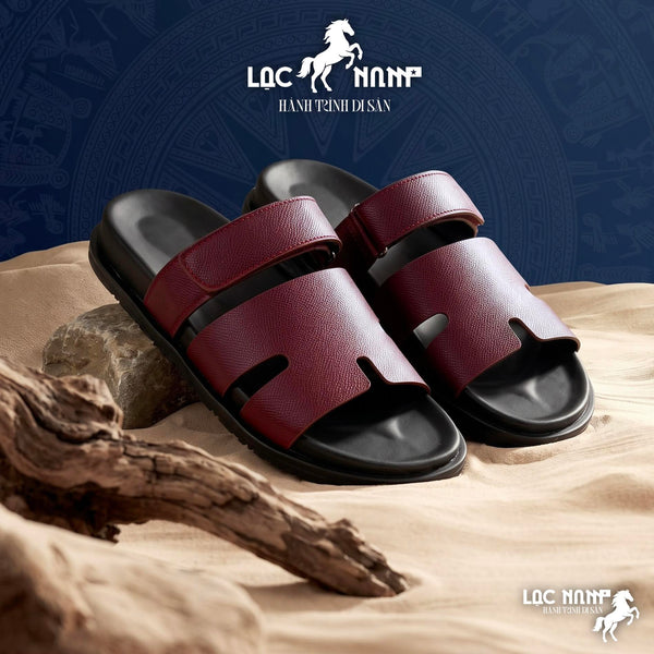 [Premium] Dép Lạc Nam Legacy Sandal Élite Màu Đen Classic Cổ Điển Tôn Trọng, Dép Nam Đi Biển