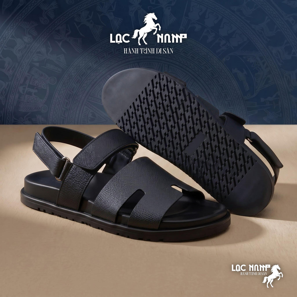 Dép Quai Hậu Lạc Nam Tăng Chiều Cao 3cm