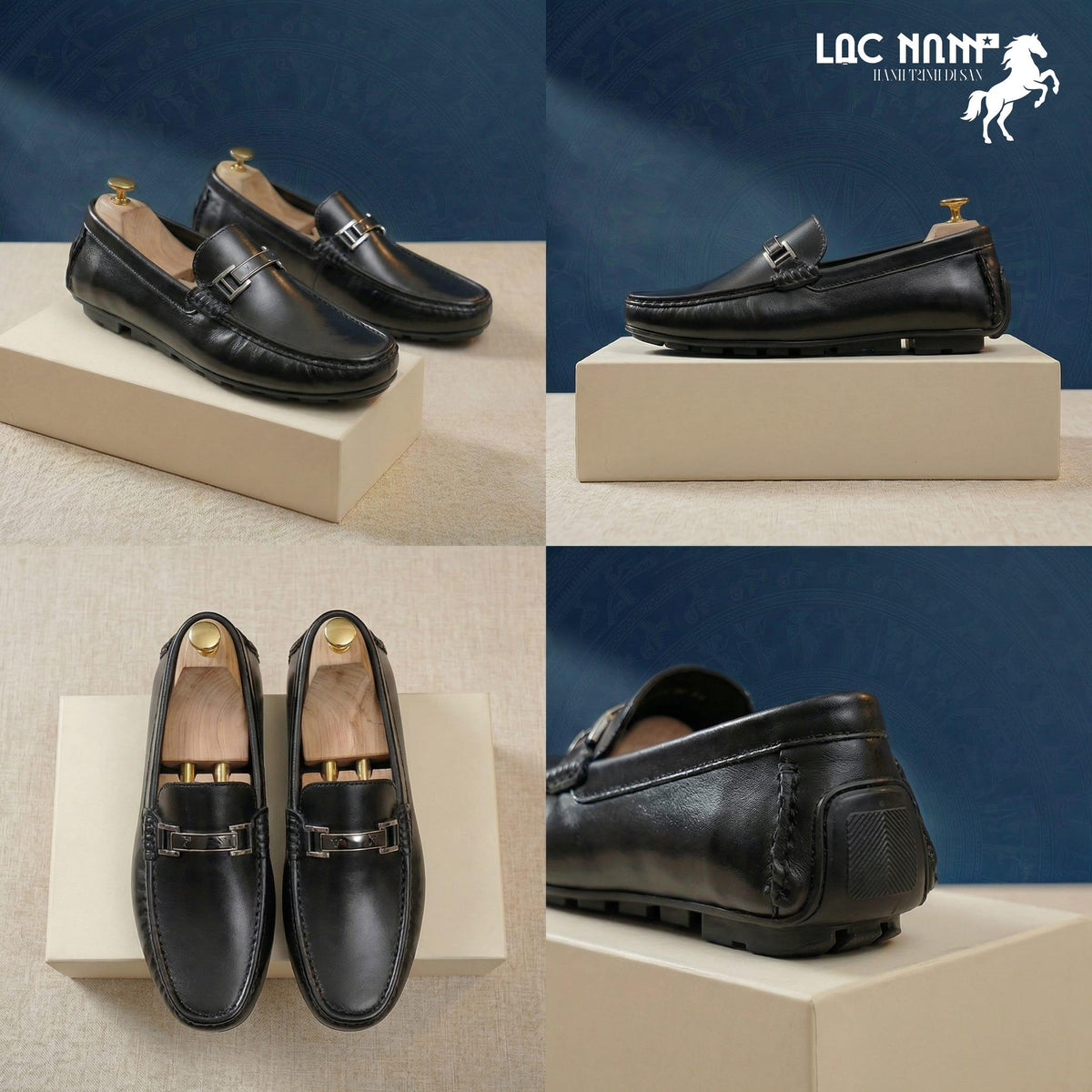 [Premium] Giày Mocassin Thăng Long - Giày Lười Lạc Nam Chính Hãng, Giày Mocca Đế Âm Tốt, Giày Lười Da Nam Đẹp 2026
