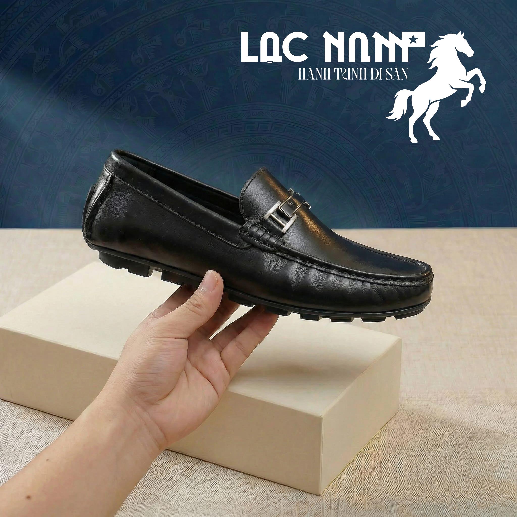 [Premium] Giày Mocassin Thăng Long - Giày Lười Lạc Nam Chính Hãng, Giày Mocca Đế Âm Tốt, Giày Lười Da Nam Đẹp 2026