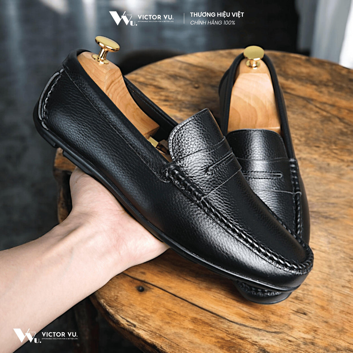 Giày Lười Nam Lạc Nam Dáng Công Sở