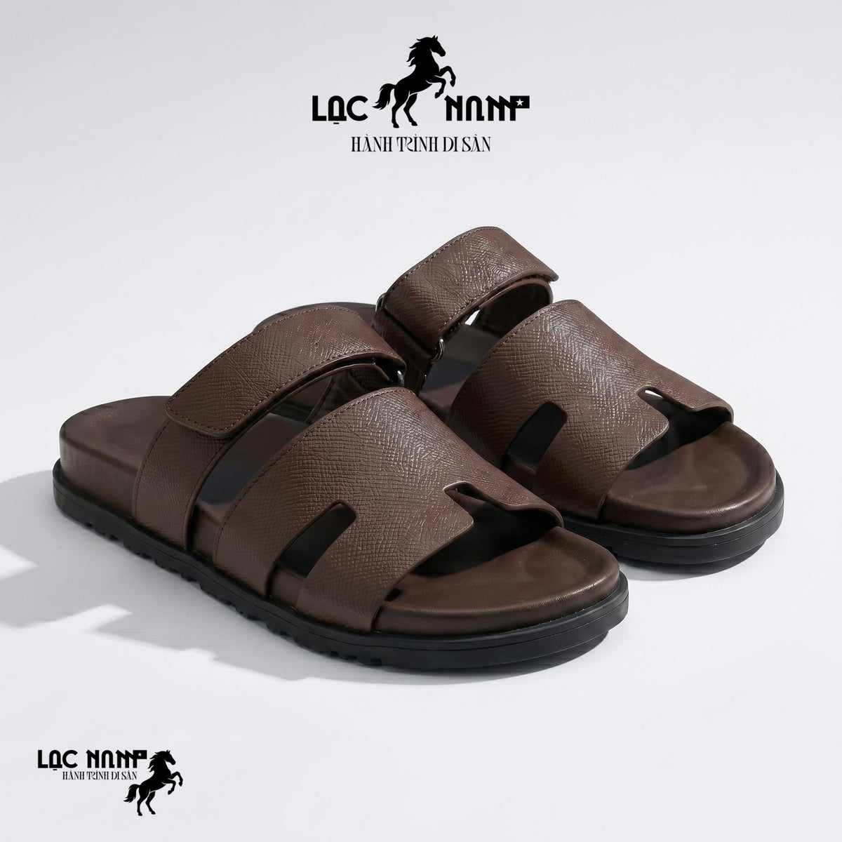 [Premium] Dép Lạc Nam Legacy Sandal Élite Màu Đỏ Bordeaux Rượu Vang Chỉ Có Tại Lạc Nam