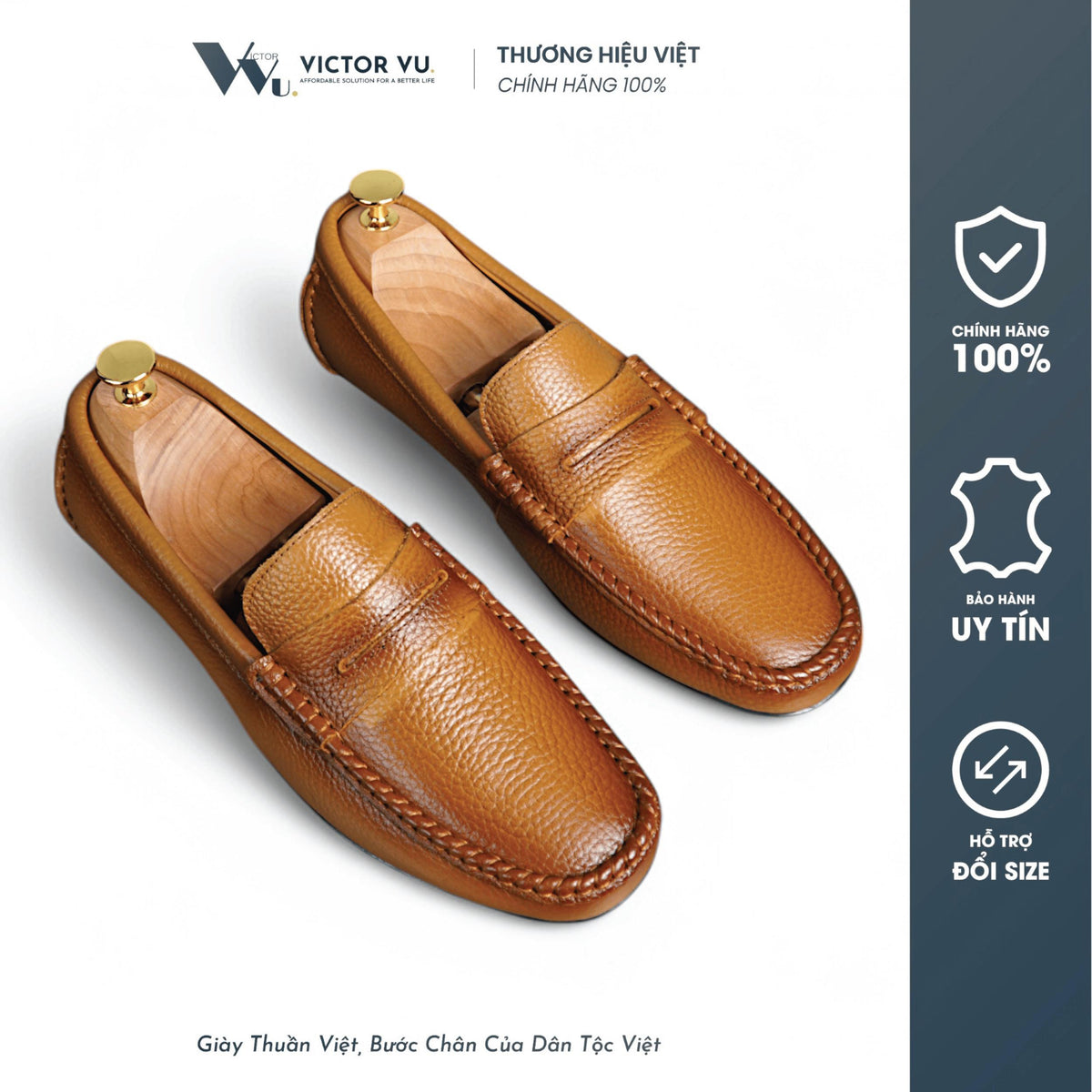Giày Lười Nam Lạc Nam Dáng Công Sở